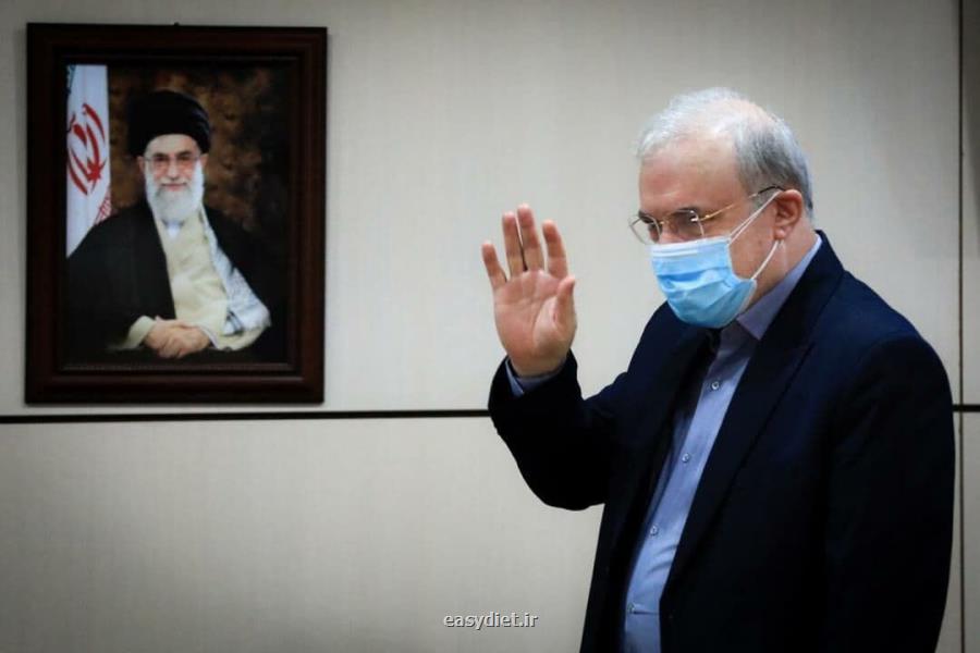 وزیر بهداشت مشهد را به مقصد تهران ترك كرد
