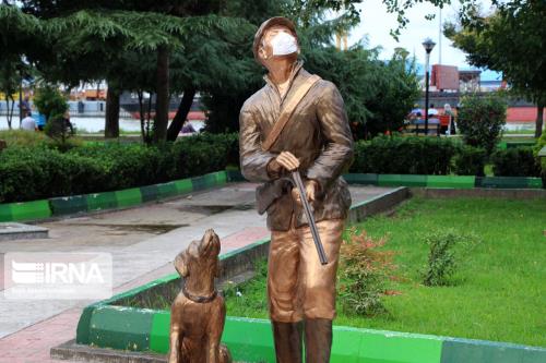 آموزش رعایت شیوه نامه های بهداشتی از راه نمادهای شهری